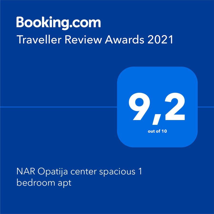 "Nar" Opatija Center Spacious 1 Bedroom Apt Luaran gambar